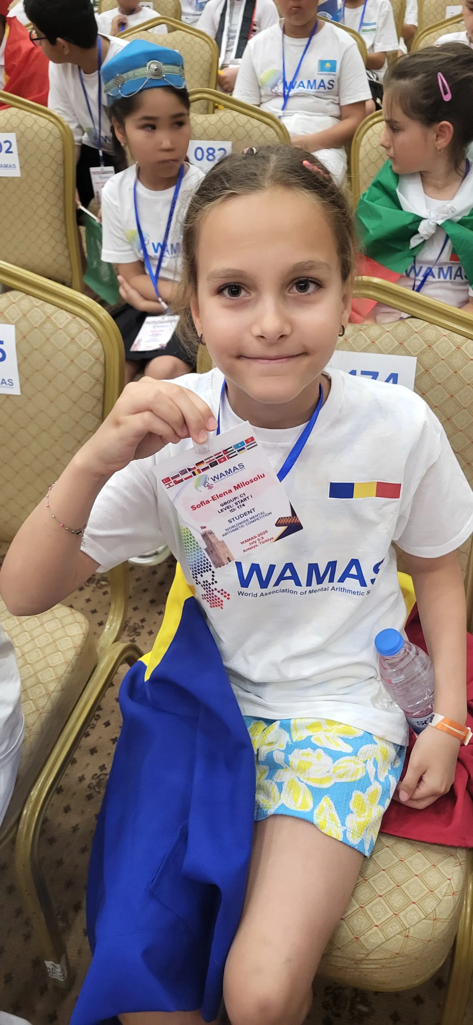 Participant EduCriss la WAMAS 2025, Antalya