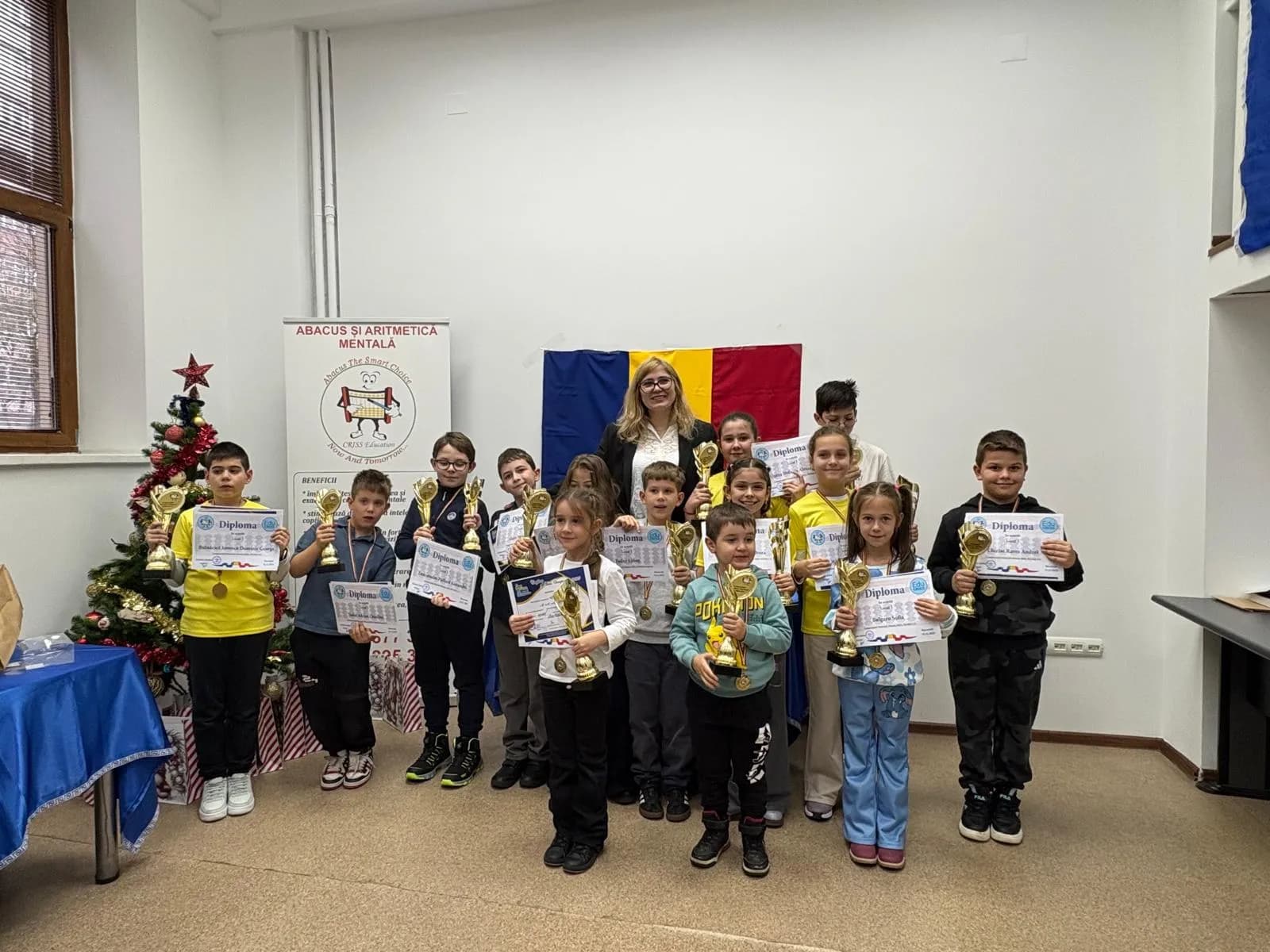 Copii EduCriss premiați la olimpiada de aritmetică mentală