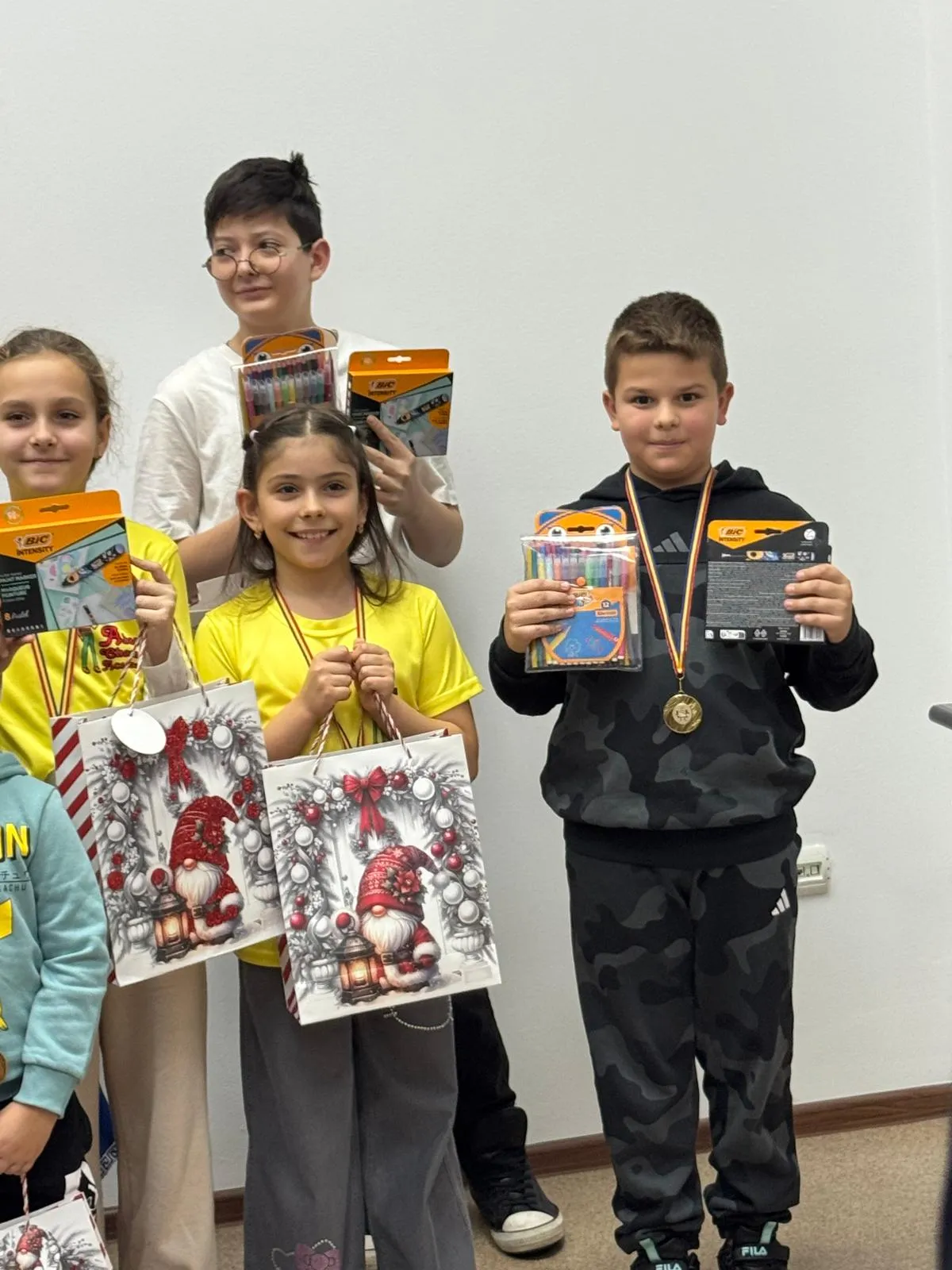 Moment festiv de la campionatul EduCriss